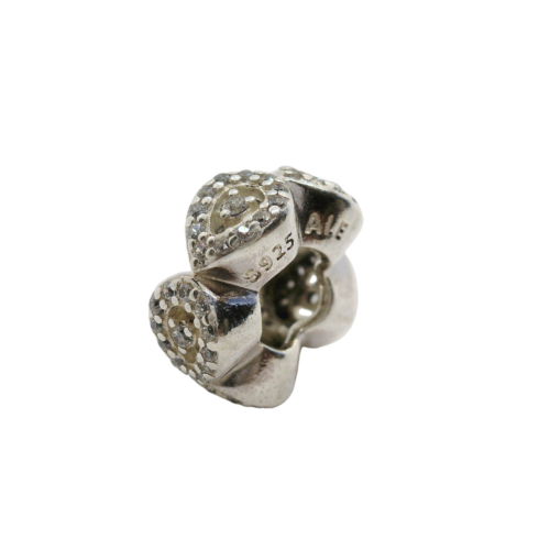 Genuine Pandora 796270CZ Clear Cascading Glamour Spacer Charm ALE 925