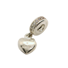 Genuine Pandora 791524CZ My Beautiful Wife Forever & Always Locket Bead Charm