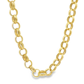 24" Pre-owned 9CT Gold Belcher Chain Necklace (71.87g) - Goldbank Jewellers