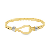 5.5" New 9CT Kids Hook & Loop Bangle (14.16g) - Goldbank Jewellers