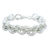9" New Silver 925 Belcher Bracelet (56.19g) - Goldbank Jewellers