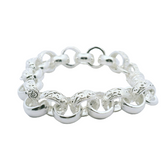 9" New Silver 925 Belcher Bracelet (55.22g) - Goldbank Jewellers