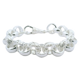 9" New Silver 925 Belcher Bracelet (55.70g) - Goldbank Jewellers
