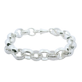 9" New Silver 925 Belcher Bracelet (34.65g) - Goldbank Jewellers
