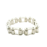 9" New Silver 925 Bike Link Chain Bracelet (102.11g) - Goldbank Jewellers