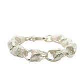 9.5" New Silver 925 Tulip Bracelet (60.44g) - Goldbank Jewellers