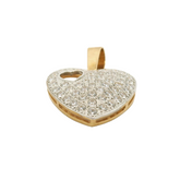9CT New Heart Pendant 40 x 40mm (22.2g) - Goldbank Jewellers