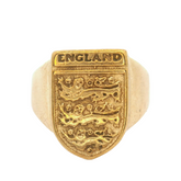 9CT Pre-owned England Ring (Size O)
