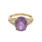 9CT Pre-owned Elegant Women's Ring (Size L)