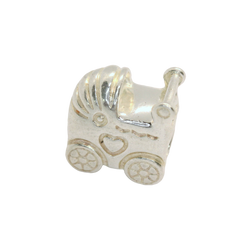 Genuine Pandora 790346 Women's Baby Carriage Charm