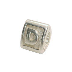 Genuine Pandora 790323D Letter D Charm