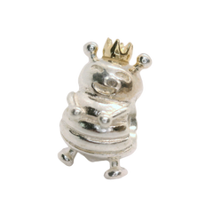 Genuine Pandora 790227 Silver & 14ct Gold Queen Bee Charm