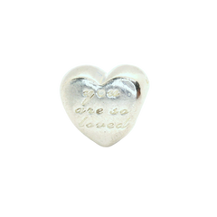 Genuine Pandora 791730 Silver You Are So Loved Engraved Charm