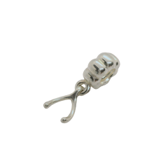 Genuine Pandora 790998 Make a Wish Wishbone Dangle Bead Charm