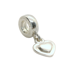 Genuine Pandora 790373 Double Heart Dangle Bead Charm