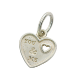 Genuine Pandora 791430 Charm Pendant "You and Me" Together Forever