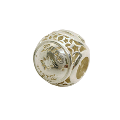 Genuine Pandora 791942 Sterling Silver Openwork Libra Zodiac Star Sign Charm