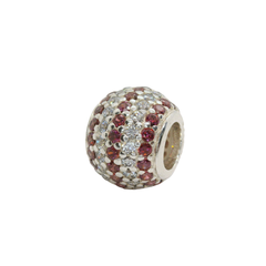Genuine Pandora 791172CZR Nautical Pave Lights Charm Sterling Silver Red CZ