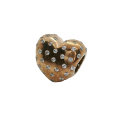 Genuine 781241CZ Pandora Rose Gold Sparkle Of Love Heart Charm ALE R