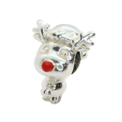 Genuine PANDORA 799208C01 Rudolph The Red Nosed Reindeer Charm