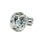 Genuine PANDORA 791108TPP Sterling Silver Splish Splash Blue Topaz Charm