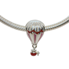 Genuine PANDORA 798055ENMX Hot Air Balloon Sterling Silver Dangle Charm Only