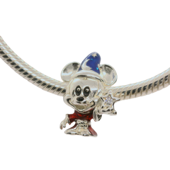 Genuine PANDORA 792954C01 Disney Sorcerer Apprentice Mickey Charm Only