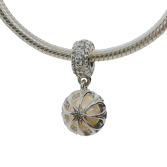 Genuine PANDORA 791385P Everlasting Grace Dangle Charm Only