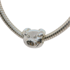 Genuine PANDORA 791746 Playful Pig Charm