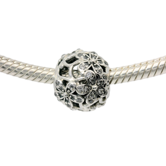 Genuine PANDORA 791492CZ Dazzling Daisy Meadow Sparkly CZ Flower Charm Only