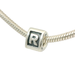 Genuine PANDORA 790323R Silver "Letter R” Charm Only