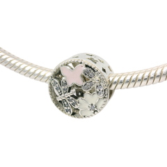 Genuine PANDORA 791842ENMX Springtime Charm Only