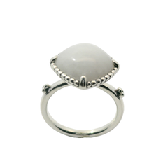 Genuine PANDORA 190858QW Pure Radiance White Quartzile Ring Size 17.2 | N | 54