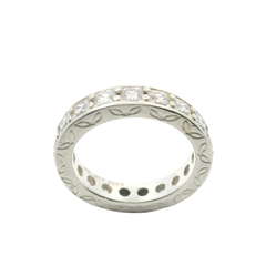 Genuine PANDORA 190894CZ Sterling Silver Infinity Clear CZ Ring Size 17.2 | 7 | N | 54