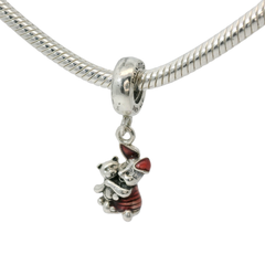 Genuine PANDORA 792134EN117 Disney Winnie The Pooh Piglet Dangle Charm Only