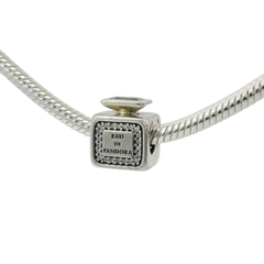 Genuine PANDORA 791889CZ Signature Scent Perfume Bottle Charm Only
