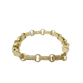6" New 9CT Kids Gypsy Link Bracelet (12.9g)
