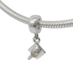 Genuine PANDORA 790270 Graduation Cap Mortarboard Dangle Charm Only