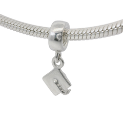 Genuine PANDORA 790270 Graduation Cap Mortarboard Dangle Charm Only