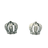 Genuine PANDORA 290539CZ Royal Crown Stud Earrings