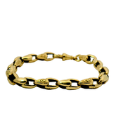 9" Pre-owned 9CT Tulip Bracelet (32g)