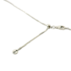 Genuine PANDORA 790088C01 Pandora Sterling Silver Padlock and Key Dangle Charm with 58cm Necklace