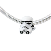 Genuine PANDORA 791454C01 Star Wars Stormtrooper Helmet Charm Only