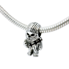 Genuine PANDORA 799250C01 Silver Star Wars Chewbacca Charm Only