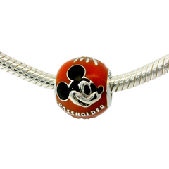 Genuine PANDORA 79262C01 Limited Edition Disney Park Passholder Charm Only