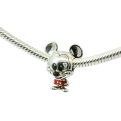 Genuine PANDORA 798905C01 DISNEY Mickey Mouse Red Trousers Charm Only