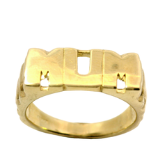 9CT New Mum Ring (Size R)