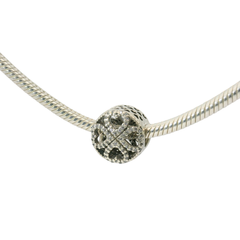 Genuine PANDORA 791808CZ Petals of Love Hearts with CZ's Openwork Charm Only