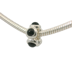 Genuine PANDORA 790538O Onyx Cabochon Bead Only