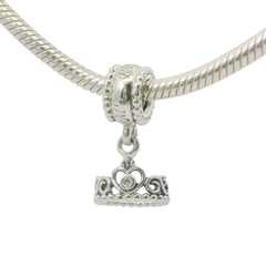 Genuine PANDORA 791117CZ My Princess Tiara Dangle Charm Only